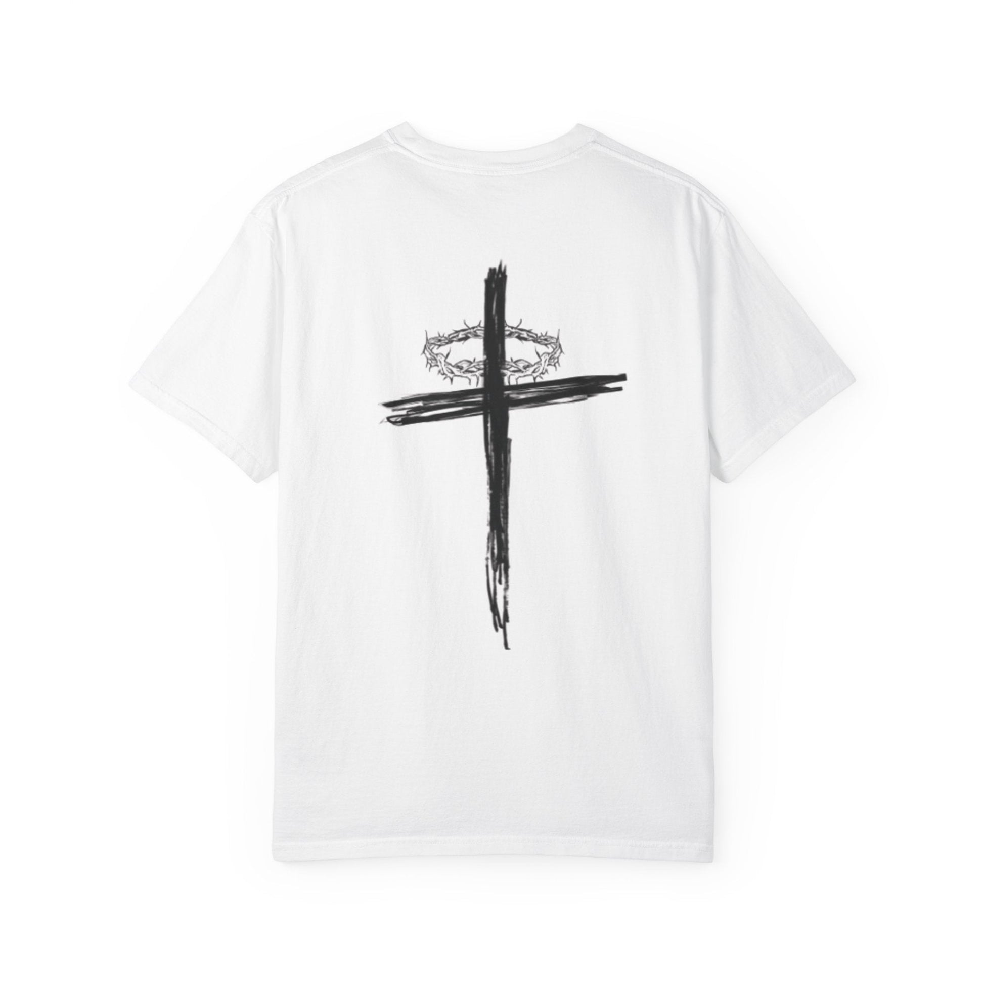 Minimalist Unisex Garment - Dyed T-Shirt for Faith Lovers, Casual Style, Everyday Wear, Gift for Believers, Spiritual Apparel - R3DEMPTIONT-ShirtPrintifyR3DEMPTION28398480684310069509WhiteSMinimalist Unisex Garment - Dyed T-Shirt for Faith Lovers, Casual Style, Everyday Wear, Gift for Believers, Spiritual Apparel