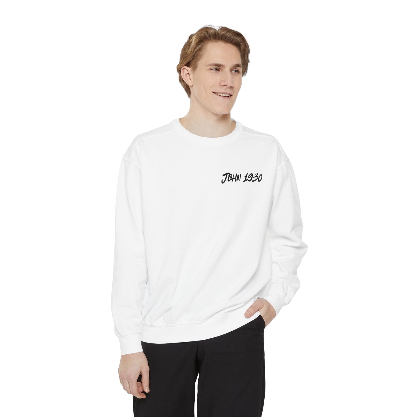 Unisex Garment - Dyed Sweatshirt - R3DEMPTIONSweatshirtPrintifyR3DEMPTION20827691208415244413WhiteSUnisex Garment - Dyed Sweatshirt