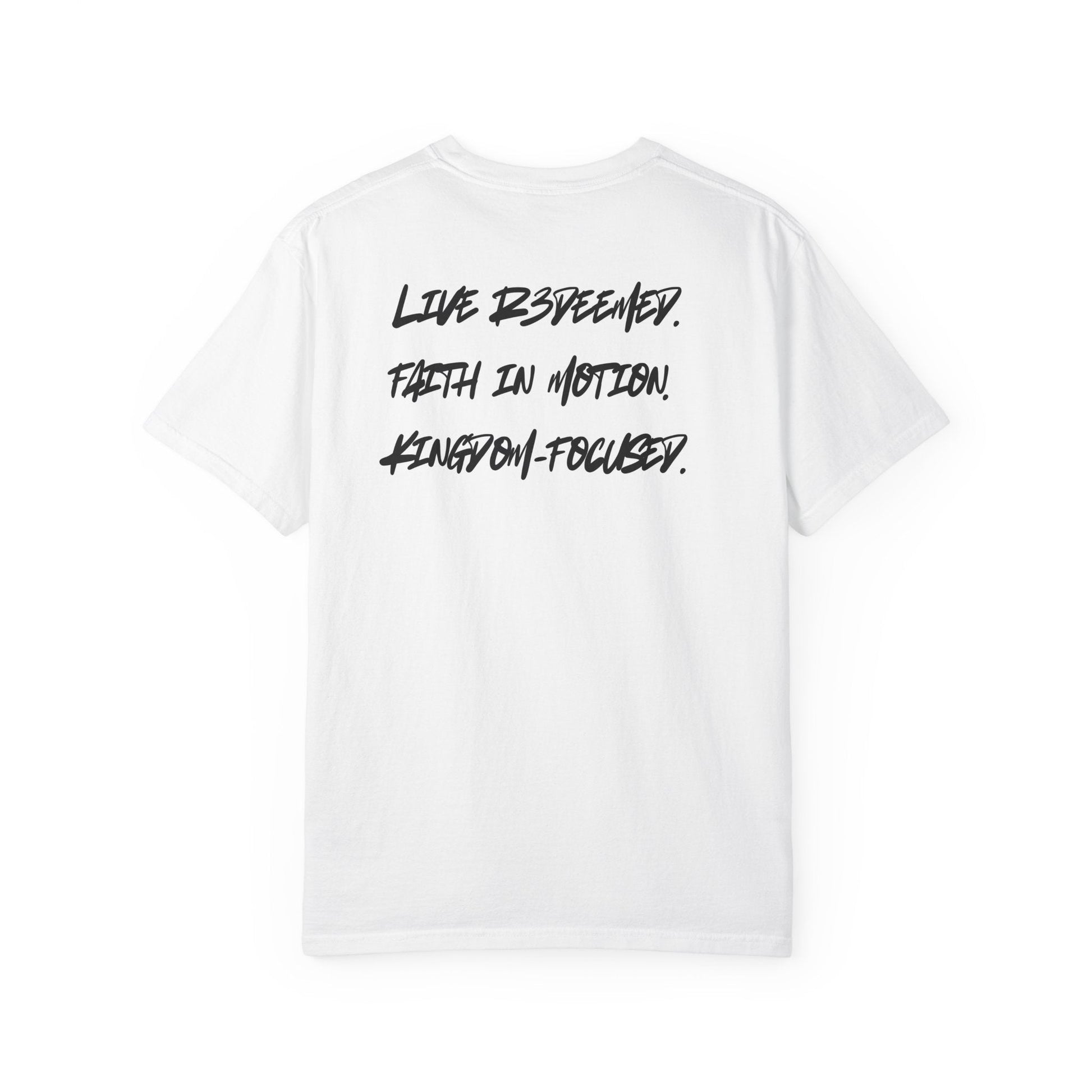 Unisex Garment - Dyed T-Shirt - 'Walk Different' with Faith - Inspired Quotes - Perfect for Everyday Wear & Spiritual Events - R3DEMPTIONT-ShirtPrintifyR3DEMPTION22464440559778059097WhiteSUnisex Garment - Dyed T-Shirt - 'Walk Different' with Faith - Inspired Quotes - Perfect for Everyday Wear & Spiritual Events